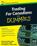 Cover: Trading For Canadians For Dummies - Wiley