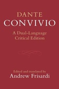 Cover: Dante: Convivio - Cambridge University Press