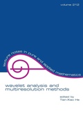 Cover: Wavelet Analysis and Multiresolution Methods - CRC Press