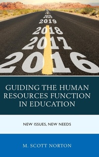 Enlarge image Cover: Guiding the Human Resources Function in Education - Rowman & Littlefield Publishers