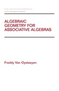 Cover: Algebraic Geometry for Associative Algebras - CRC Press