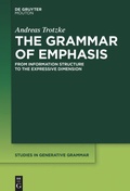 Cover: The Grammar of Emphasis - De Gruyter Mouton