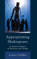 Cover: Appropriating Shakespeare - Fairleigh Dickinson University Press