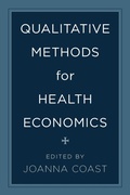 Cover: Qualitative Methods for Health Economics - Rowman & Littlefield International