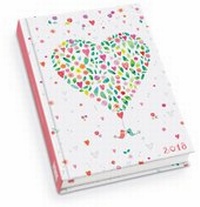 Abbildung von: Happy Heart Taschenkalender 2018 - Terminplaner mit Wochenkalendarium - Format 11,3 x 16,3 cm - DuMont Kalenderverlag