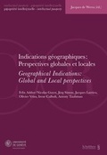 Cover: Indications g&eacute;ographiques : Perspectives globales et locales - Schulthess Juristische Medien