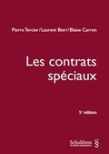Cover: Les contrats sp&eacute;ciaux (PrintPlu&sect;) - Schulthess Juristische Medien