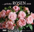 Cover: Geliebte Rosen 2018 - DUMONT Wandkalender - mit allen wichtigen Feiertagen - Format 38,0 x 35,5 cm - DuMont Kalenderverlag