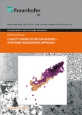 Cover: Quality Rating of Silicon Wafers - A Pattern Recognition Approach - Fraunhofer Verlag