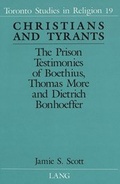 Cover: Christians and Tyrants - Peter Lang Verlag