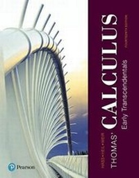 Enlarge image Cover: Thomas' Calculus - Pearson