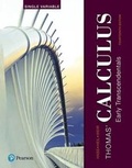 Cover: Thomas' Calculus - Pearson