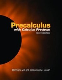 Enlarge image Cover: Precalculus with Calculus Previews - Jones and Bartlett Publishers, Inc