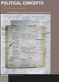 Cover: Political Concepts - Fordham University Press
