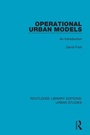 Cover: Operational Urban Models - Routledge