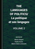 Cover: Languages of Politics/La politique et ses langages Volume 2 - Cambridge Scholars Publishing