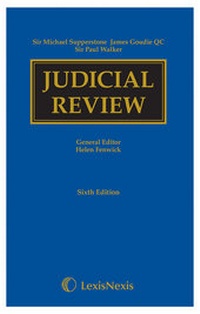 Abbildung von: Supperstone, Goudie & Walker: Judicial Review Sixth edition - Butterworths Law