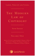 Cover: Laddie, Prescott and Vitoria: The Modern Law of Copyright Fifth edition - Butterworths Law
