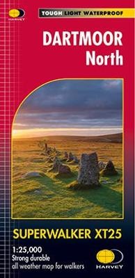 Abbildung von: Dartmoor North - Harvey Map Services Ltd