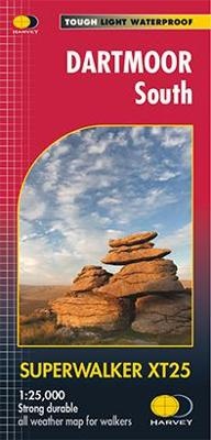 Abbildung von: Dartmoor South - Harvey Map Services Ltd