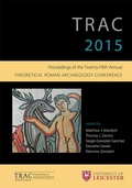 Cover: TRAC 2015 - Oxbow Books