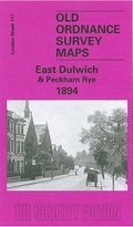 Cover: East Dulwich 1894 - Alan Godfrey Maps