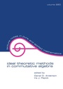 Cover: Ideal Theoretic Methods in Commutative Algebra - CRC Press