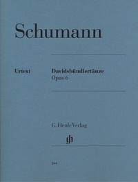 Abbildung von: Robert Schumann - Davidsbündlertänze op. 6 - Henle, Günter