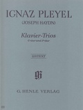 Cover: Ignaz Pleyel - Klaviertrios - fr&uuml;her Joseph Haydn zugeschrieben - Henle, G&uuml;nter