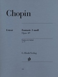 Cover: Fr&eacute;d&eacute;ric Chopin - Fantasie f-moll op. 49 - Henle, G&uuml;nter