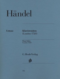 Abbildung von: Georg Friedrich Händel - Klaviersuiten (London 1720) - Henle, Günter