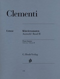 Cover: Muzio Clementi - Klaviersonaten, Auswahl, Band II (1790-1805) - Henle, G&uuml;nter