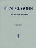 Cover: Felix Mendelssohn Bartholdy - Klavierwerke, Band III - Lieder ohne Worte - Henle, G&uuml;nter