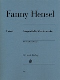 Cover: Fanny Hensel - Ausgew&auml;hlte Klavierwerke - Henle, G&uuml;nter