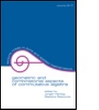 Abbildung von: Geometric And Combinatorial Aspects Of Commutative Algebra - Marcel Dekker Inc