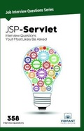 Cover: JSP-Servlet Interview Questions You'll Most Likely Be Asked - Vibrant Publishers
