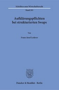 Abbildung von: Aufklärungspflichten bei strukturierten Swaps - fibre