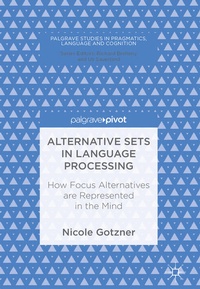 Enlarge image Cover: Alternative Sets in Language Processing - Palgrave Macmillan