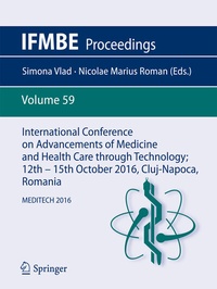 Abbildung von: International Conference on Advancements of Medicine and Health Care through Technology; 12th - 15th October 2016, Cluj-Napoca, Romania - Springer