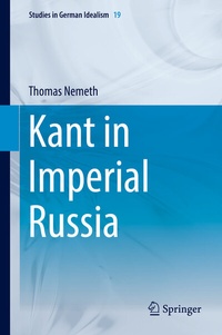 Abbildung von: Kant in Imperial Russia - Springer