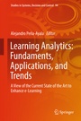 Cover: Learning Analytics: Fundaments, Applications, and Trends - Springer