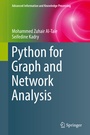 Cover: Python for Graph and Network Analysis - Springer