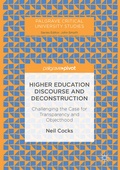 Cover: Higher Education Discourse and Deconstruction - Palgrave Macmillan