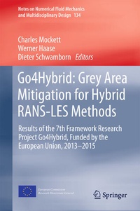 Enlarge image Cover: Go4Hybrid: Grey Area Mitigation for Hybrid RANS-LES Methods - Springer