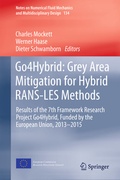 Cover: Go4Hybrid: Grey Area Mitigation for Hybrid RANS-LES Methods - Springer