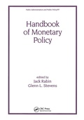 Cover: Handbook of Monetary Policy - Routledge