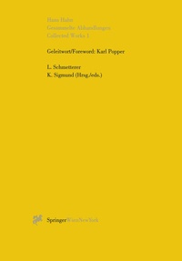 Abbildung von: Gesammelte Abhandlungen I - Collected Works I - Springer