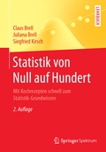 Cover: Statistik von Null auf Hundert - Springer Spektrum