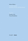 Cover: Drucke in der Neuen Rundschau - Schwabe Verlagsgruppe AG Schwabe Verlag