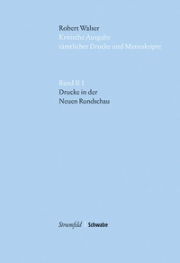 Enlarge image Cover: Drucke in der Neuen Rundschau - Schwabe Verlagsgruppe AG Schwabe Verlag